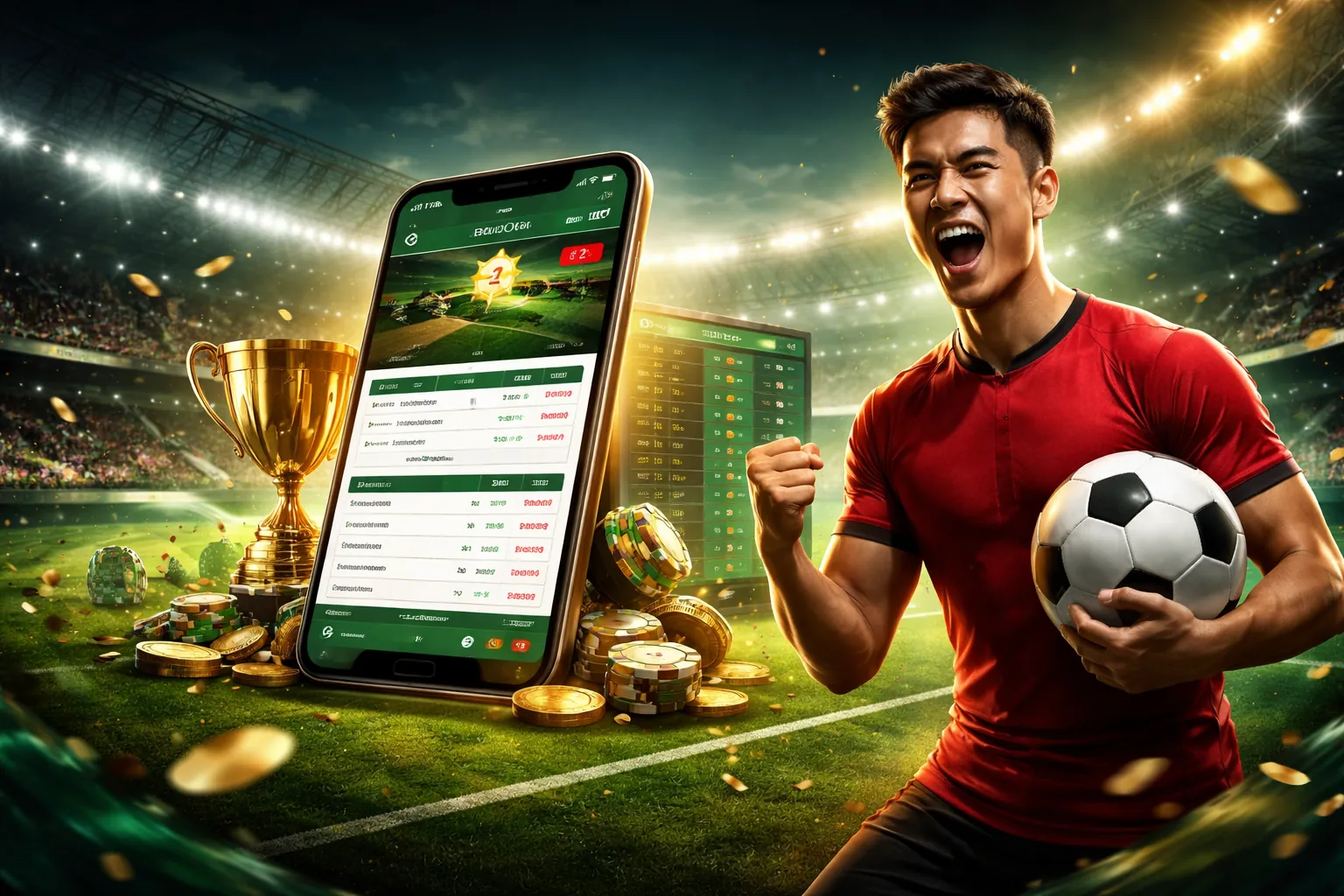 Giao diện cá cược thể thao tại ao 88